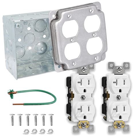 4x4 junction box knockout locations|open knockouts on outlet boxes.